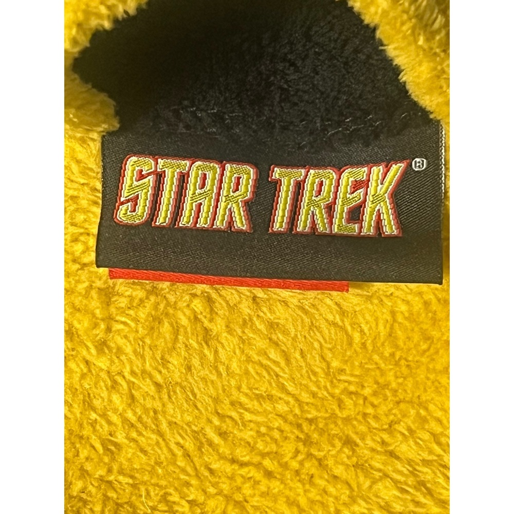 Star Trek Captain Kirk Command Gold Fleece Bathrobe Robe Robe Factory One Size - Picture 7 of 12